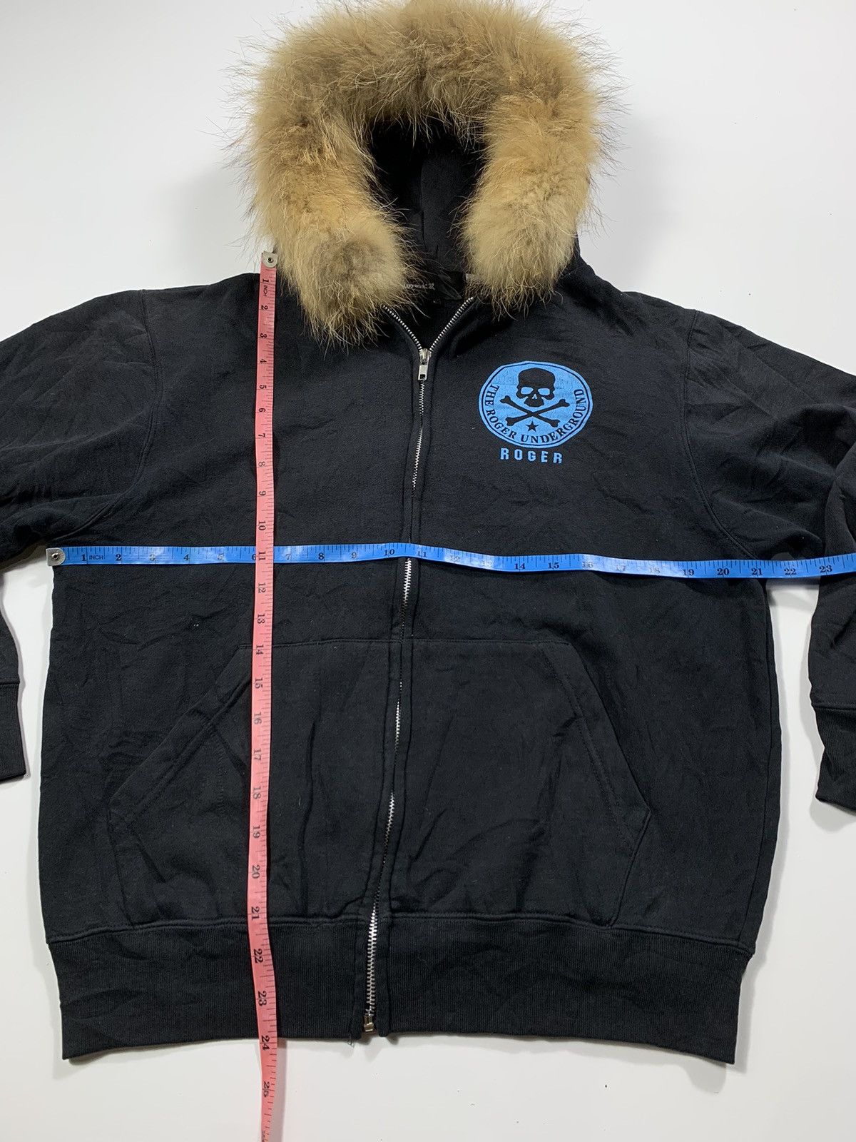 If Six Was Nine The Roger UnderGround fur zip hoodie if6w9 LgB style Size US M / EU 48-50 / 2 - 5 Thumbnail