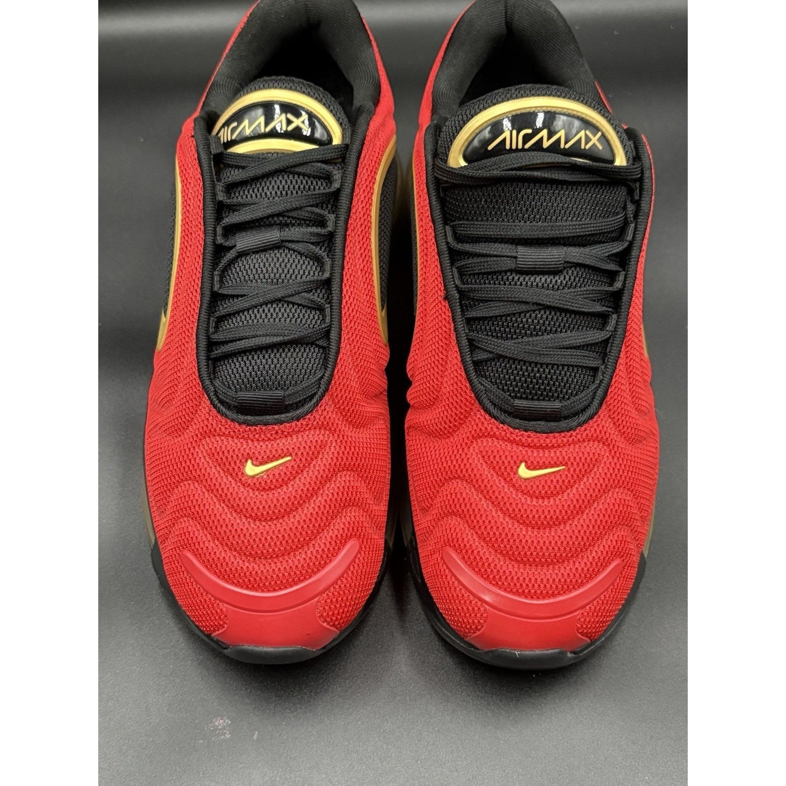 Nike Nike Air Max 720 Red Gold Black Shoes CU4871-600 Wmns Sz8 Size US 8 / IT 38 - 2 Thumbnail