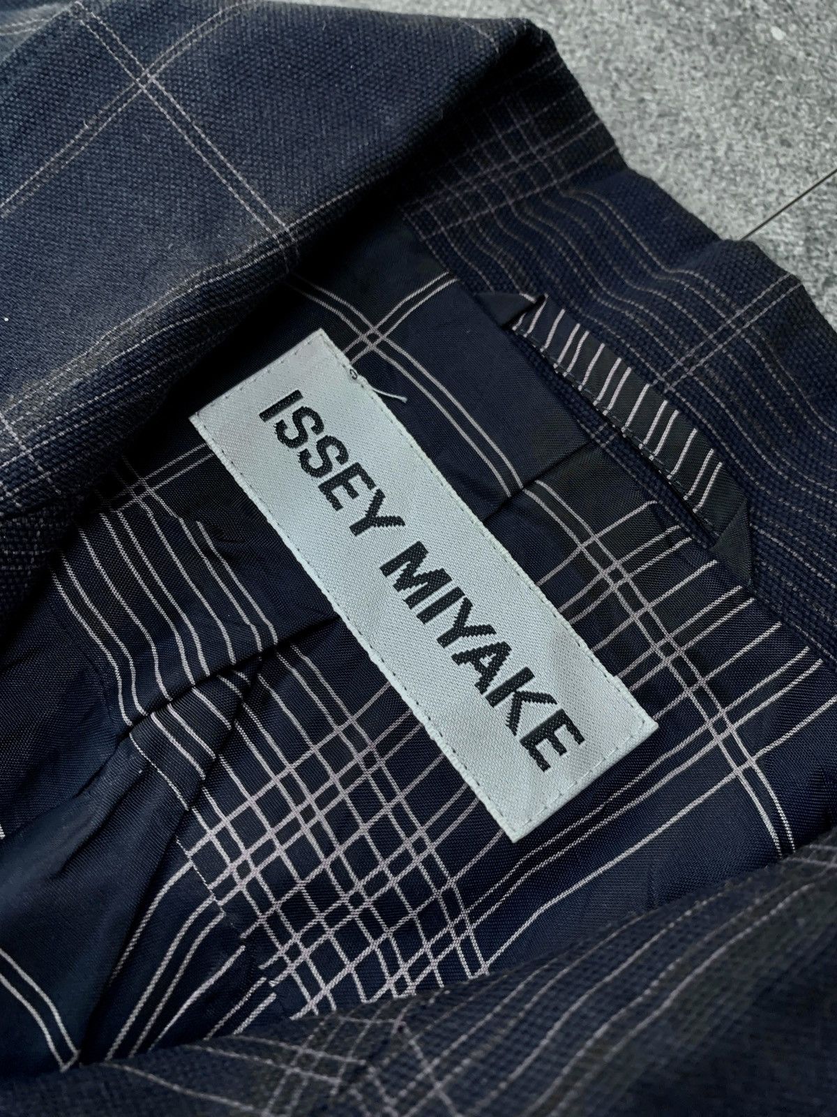Issey Miyake AW 1993 Washer Pleats Plaid Jacket Size US XS / EU 42 / 0 - 7 Thumbnail