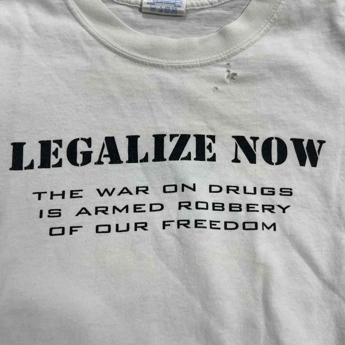 Vintage Vintage weed tshirt Size US XL / EU 56 / 4 - 2 Thumbnail