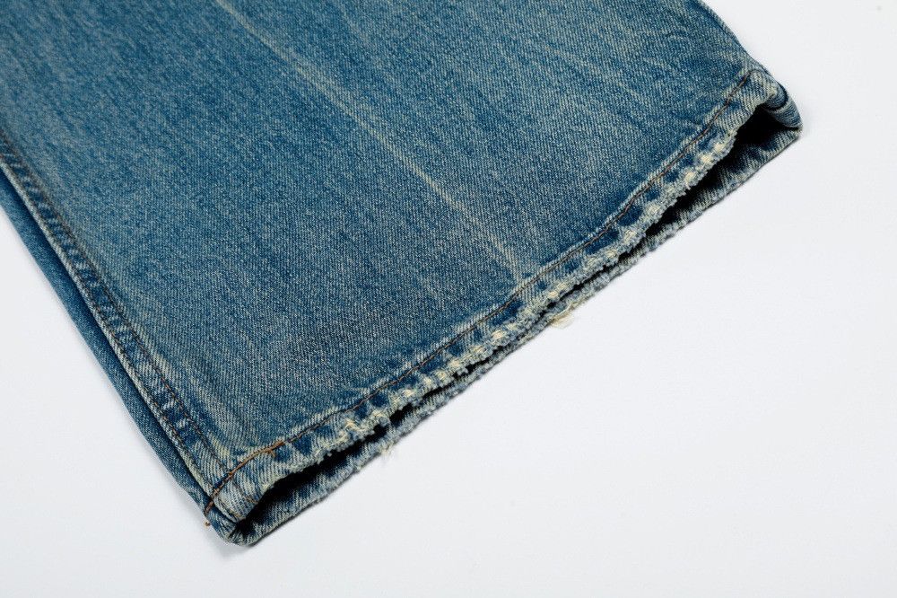 Japanese Brand × Jean American retro ripped distressed punk washed gradient jeans Size US 32 / EU 48 - 5 Thumbnail