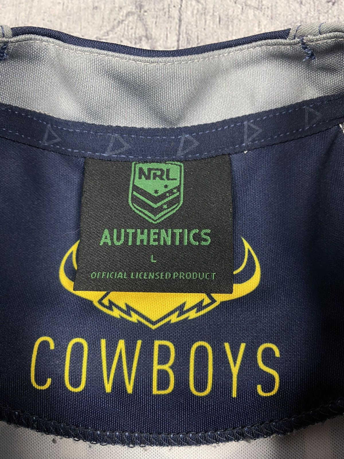 Vintage Cowboys NRL Toyota Rugby Jersey Blokcore Size US L / EU 52-54 / 3 - 13 Thumbnail