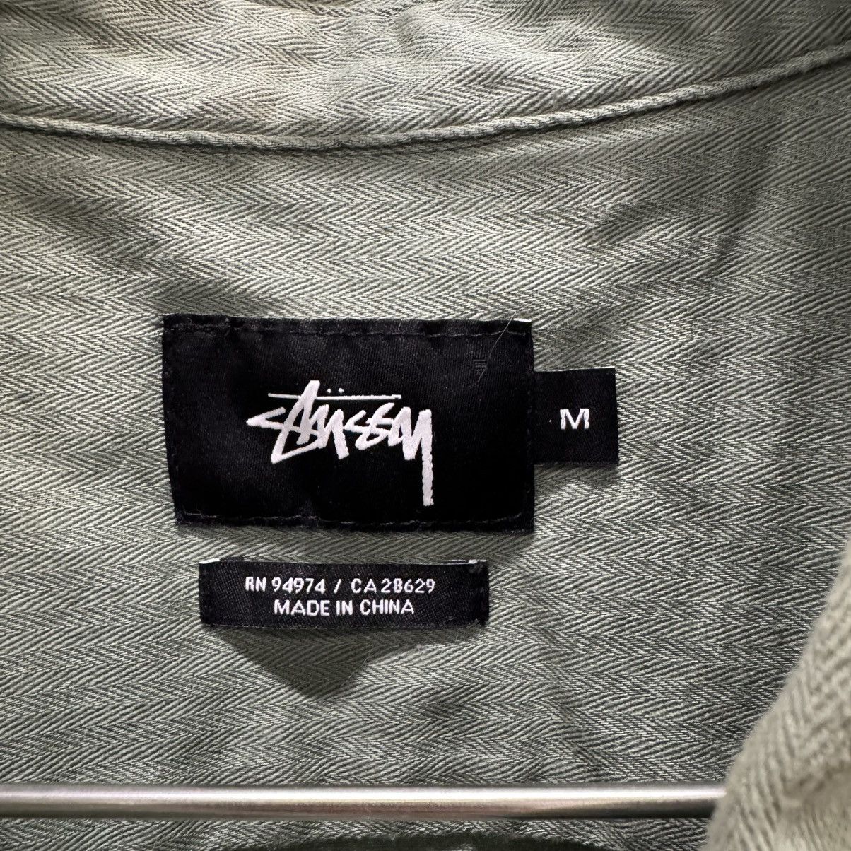 Stussy Stussy Green Button Up Size US M / EU 48-50 / 2 - 3 Thumbnail