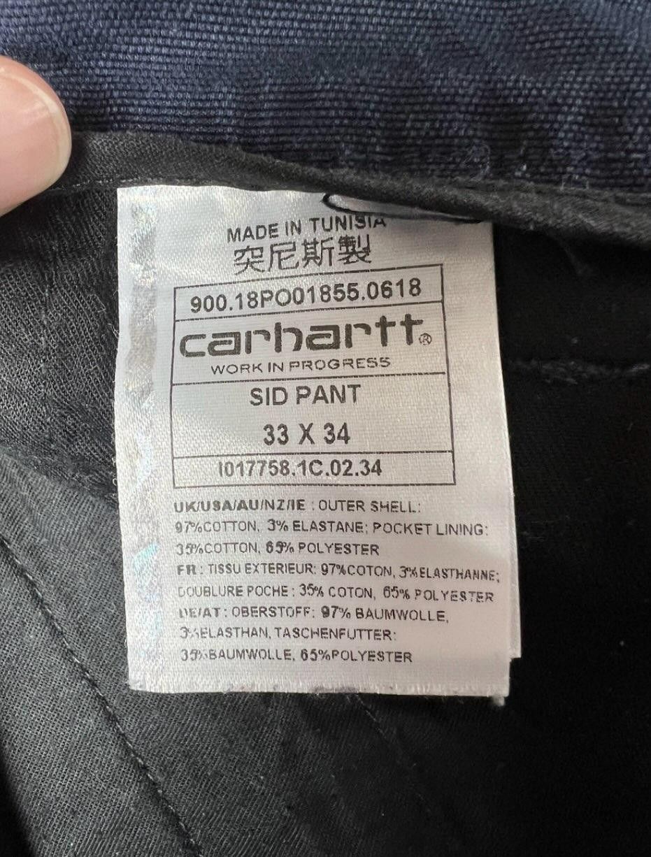 Carhartt Carhartt Sid pants 33x34 Size US 33 - 4 Thumbnail