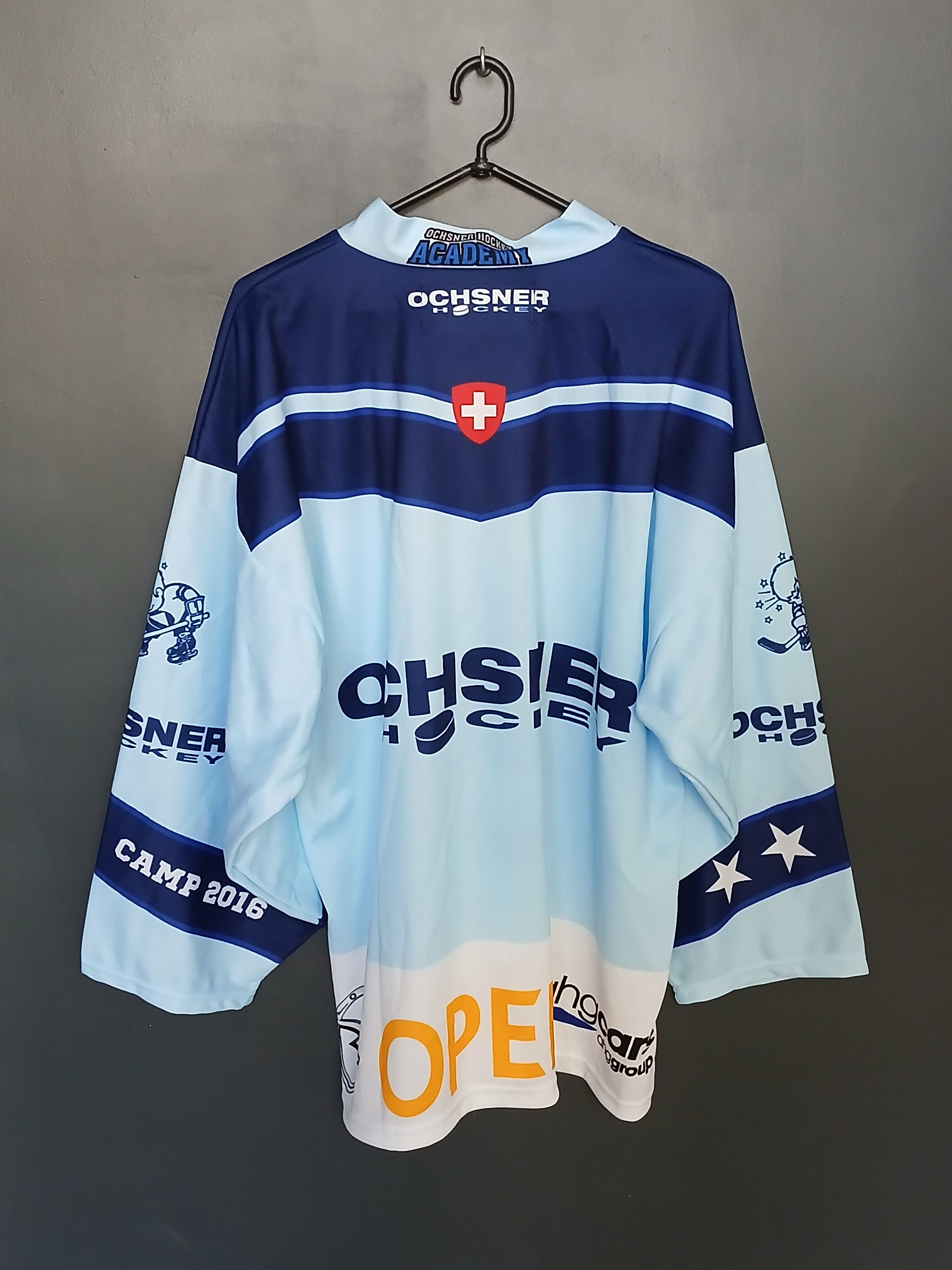 NHL Switzerland Ochsner Hockey Academy Jersey Size US L / EU 52-54 / 3 - 2 Thumbnail