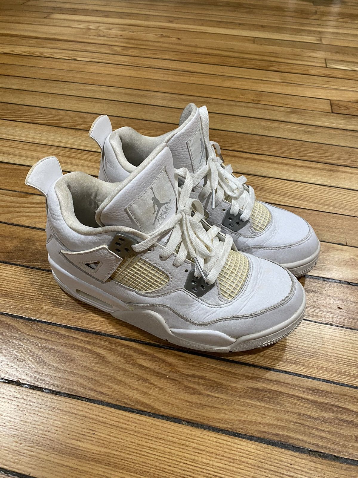Jordan Brand × Nike × Vintage “Pure money” Jordan retro 4 6Y Size US 6 / EU 39 - 3 Thumbnail