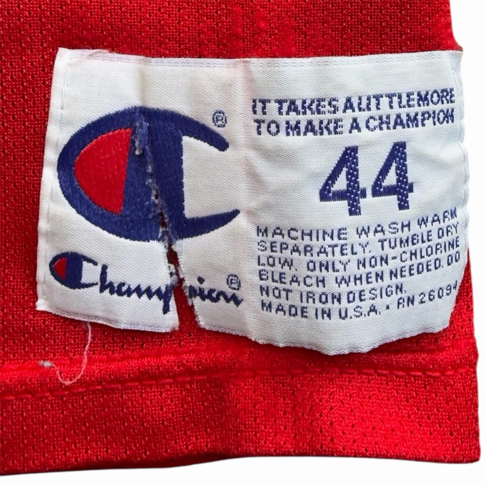 Champion Hakeem Olajuwon 34 Houston Rockets Champion NBA Jersey Sz 44 Size ONE SIZE - 5 Thumbnail