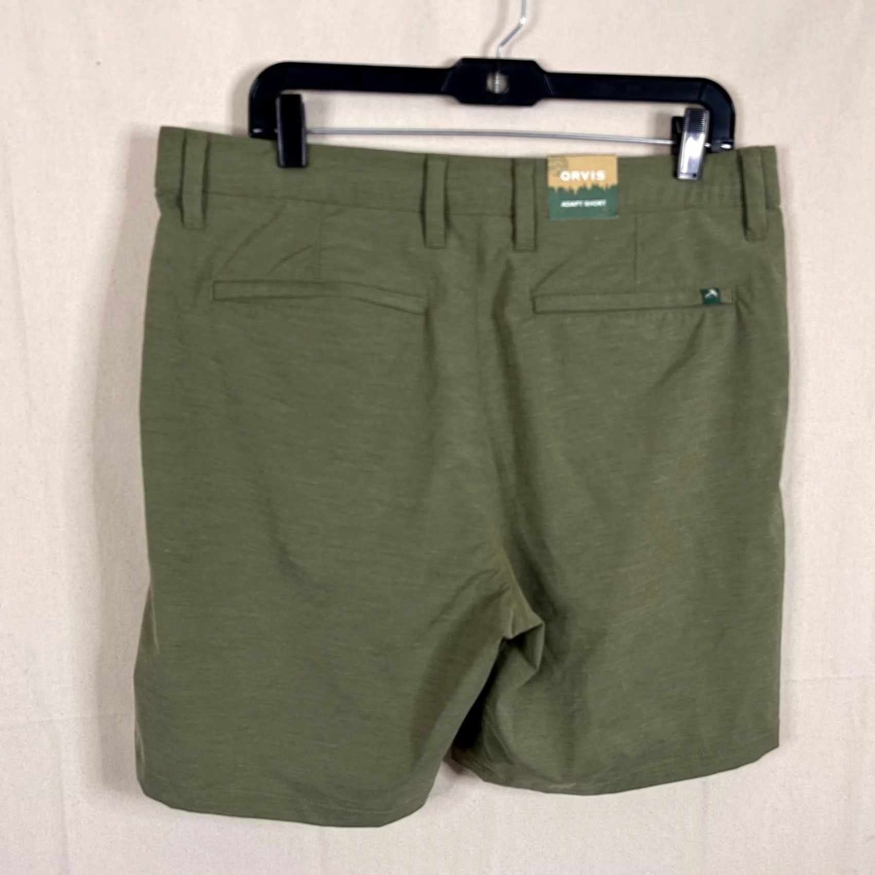 Orvis Orvis Green Cargo Shorts 36x10.5 Outdoor Casual Cotton Camouflage Size US 34 / EU 50 - 5 Thumbnail