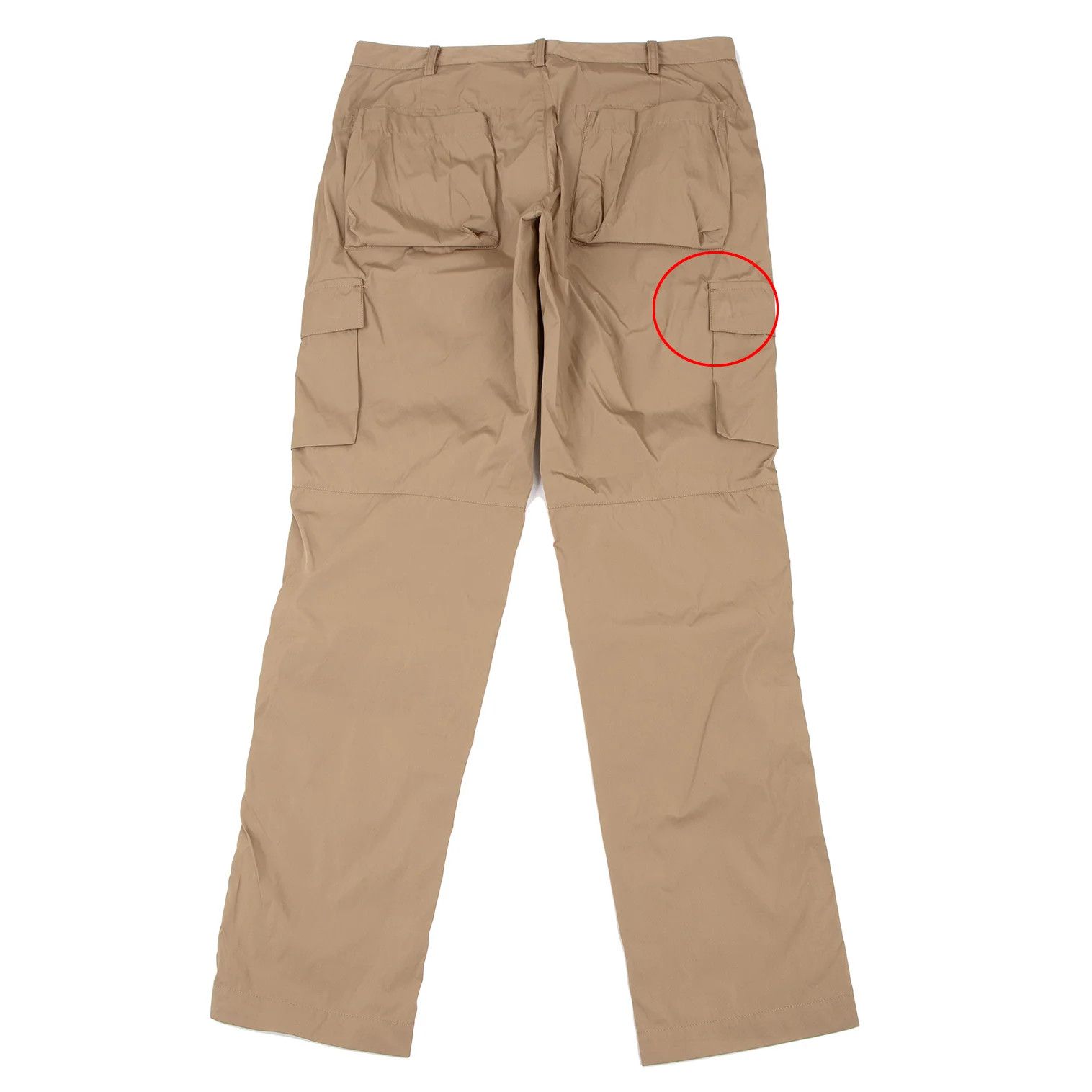Issey Miyake Poly Cargo Pants in Mocha 4 Size US 38 / EU 54 - 11 Thumbnail