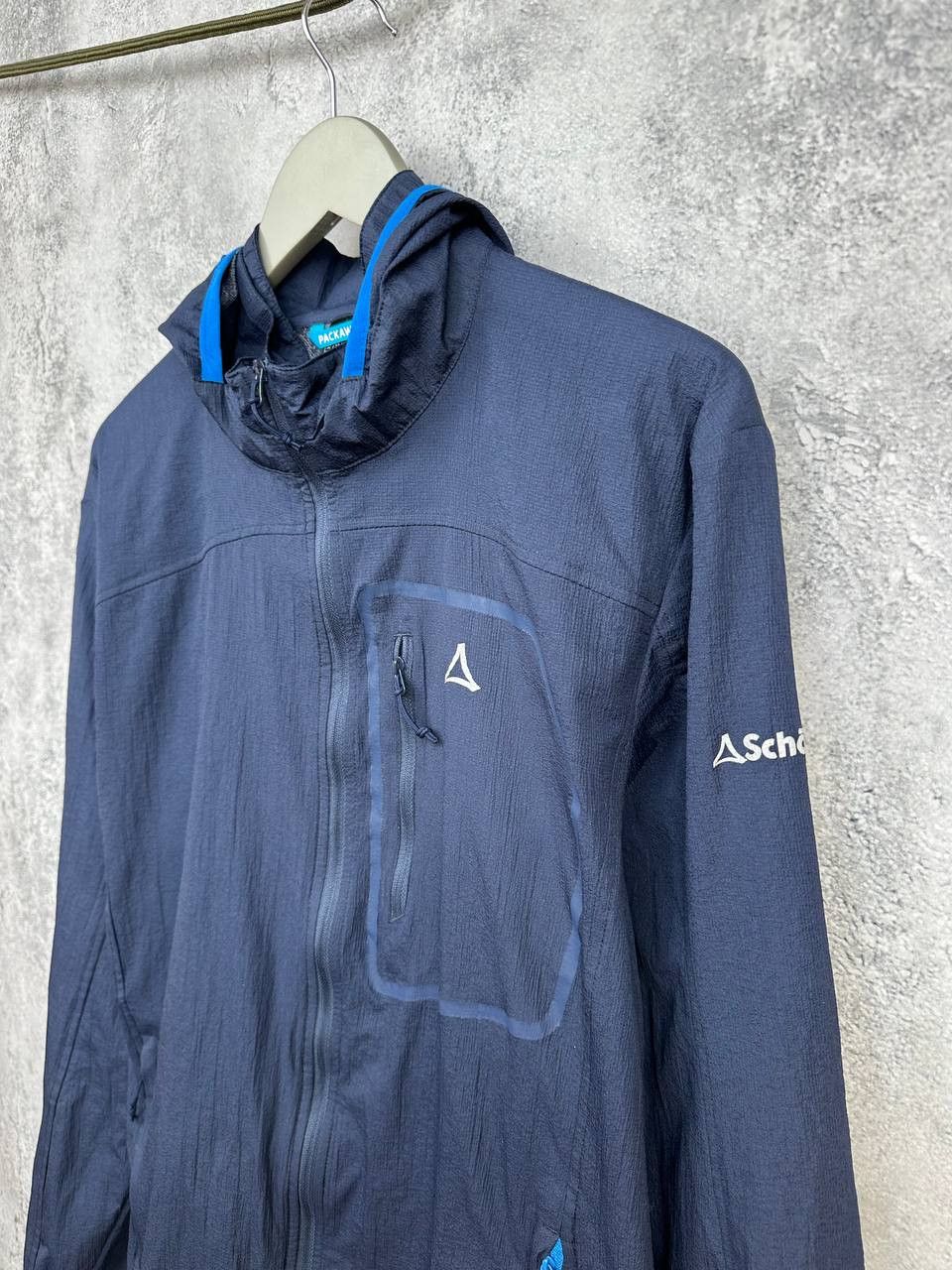 Other Schoffel Windbreaker Jacket M2 Lightweight Blue Packaway Size US L / EU 52-54 / 3 - 5 Thumbnail