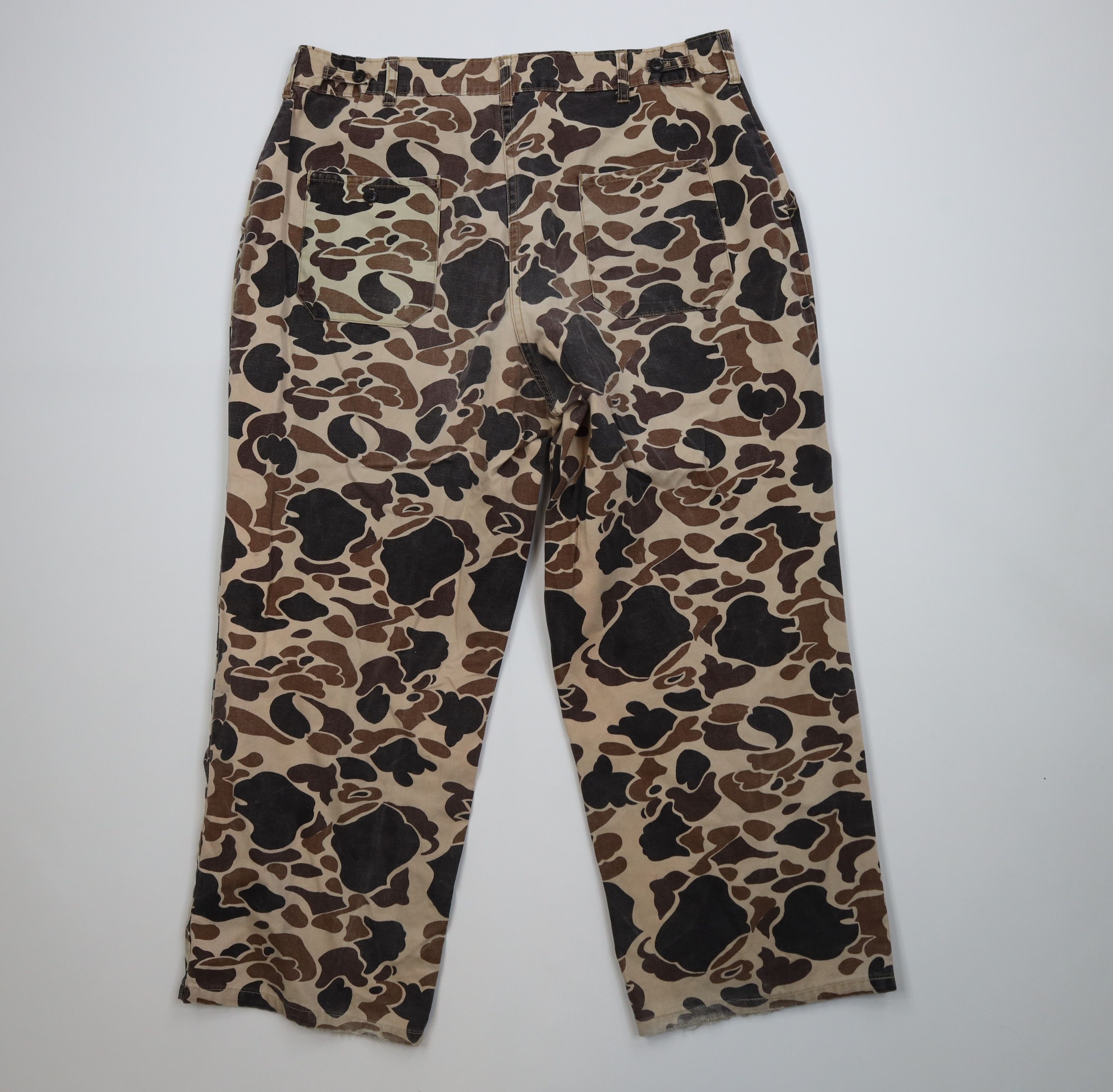 Vintage Vintage 70s 80s Streetwear Duck Camouflage Wide Leg Pants Size US 36 / EU 52 - 11 Thumbnail