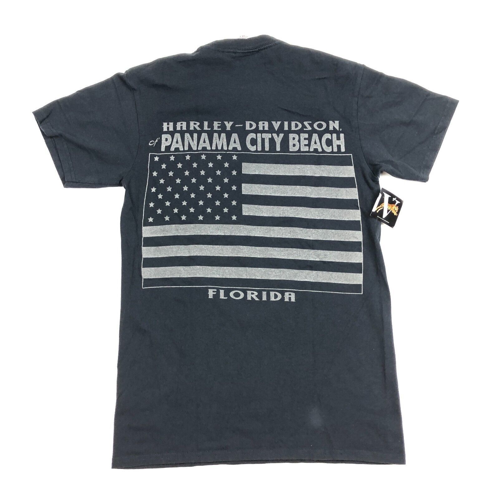 Harley Davidson × Vintage 2019 Harley Davidson Panama City Beach Florida Pocket Tee Size US S / EU 44-46 / 1 - 5 Thumbnail