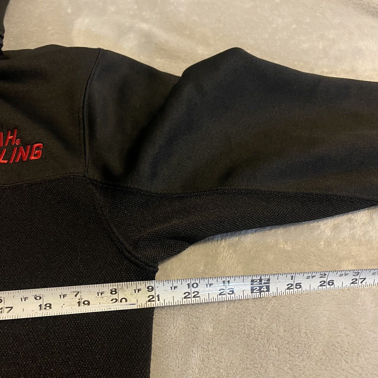 Independent Trading Co. Utah Cycling Jacket Men Small Black Full Zip Athletic Hooded Size US S / EU 44-46 / 1 - 7 Thumbnail