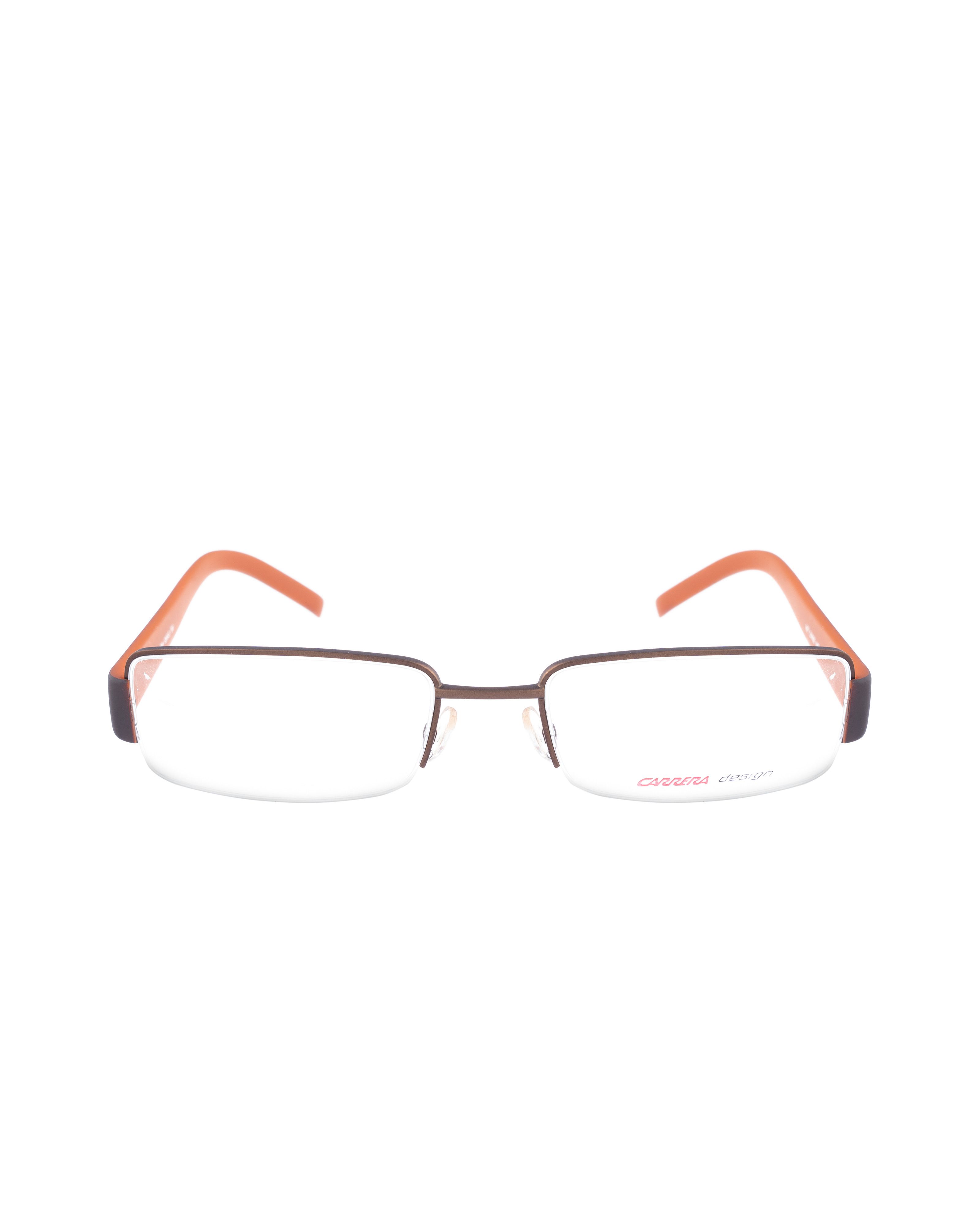 Carrera Carrera 00s Orange & Brown Matte Half Rim Glasses Size ONE SIZE - 3 Thumbnail