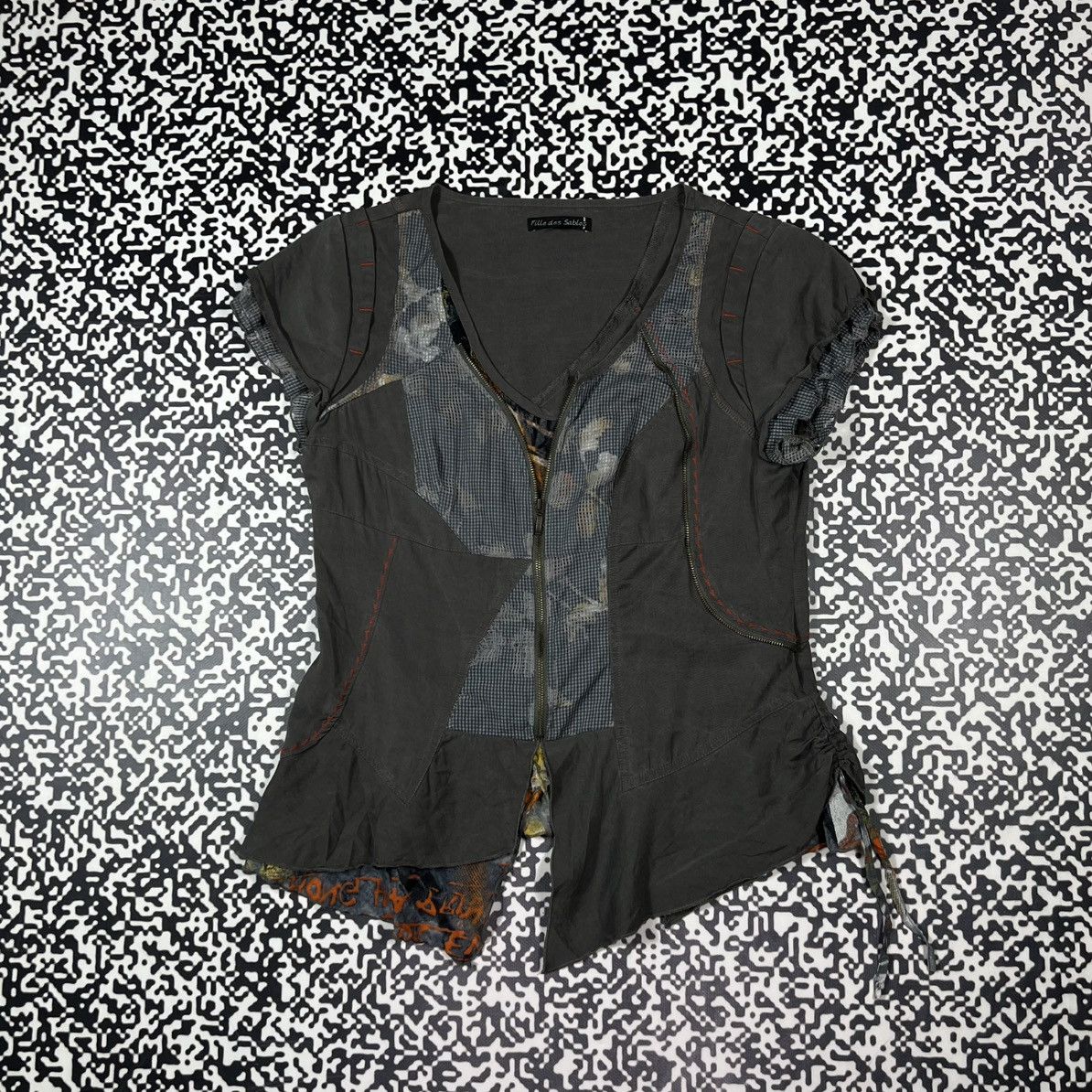 Japanese Brand Vintage Y2K Fille Des Sables Japanese Retro Style T-shirt Size M / US 6-8 / IT 42-44 - 5 Thumbnail