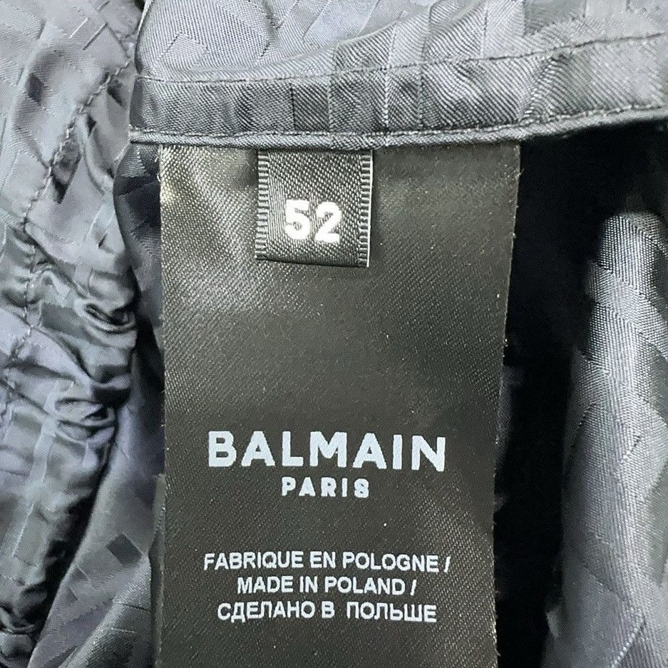 Balmain Balmain FW22 Monogram Nylon Shirt Size US L / EU 52-54 / 3 - 4 Thumbnail