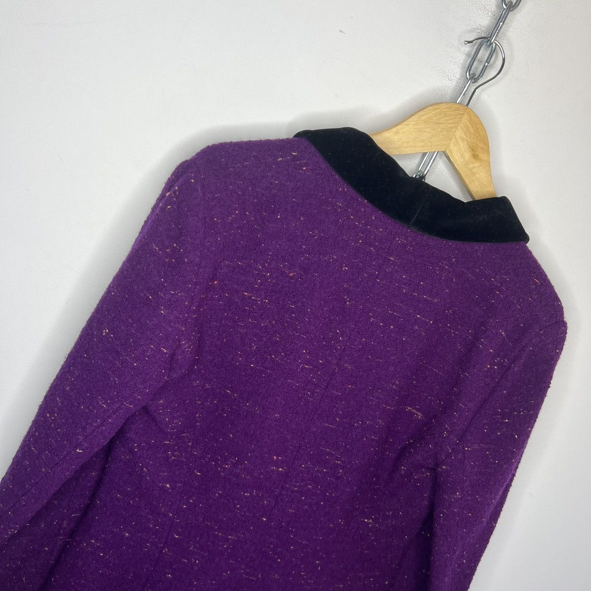 Karl Lagerfeld Karl Lagerfeld wool double breasted vintage jacket blazer Size M / US 6-8 / IT 42-44 - 9 Thumbnail