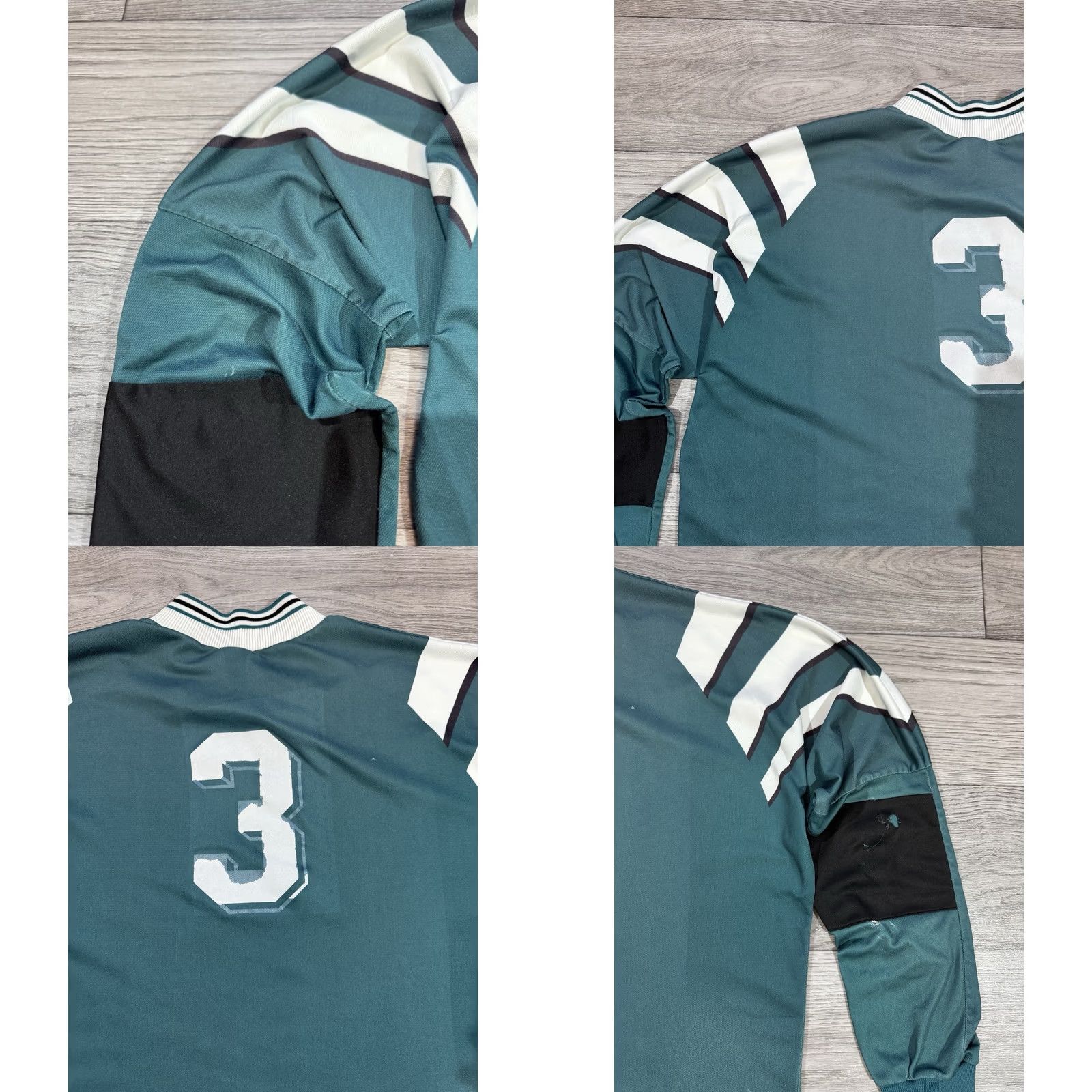 Adidas Adidas Jersey Shirt Long Sleeve Soccer XL White Green Men Size US XL / EU 56 / 4 - 10 Thumbnail