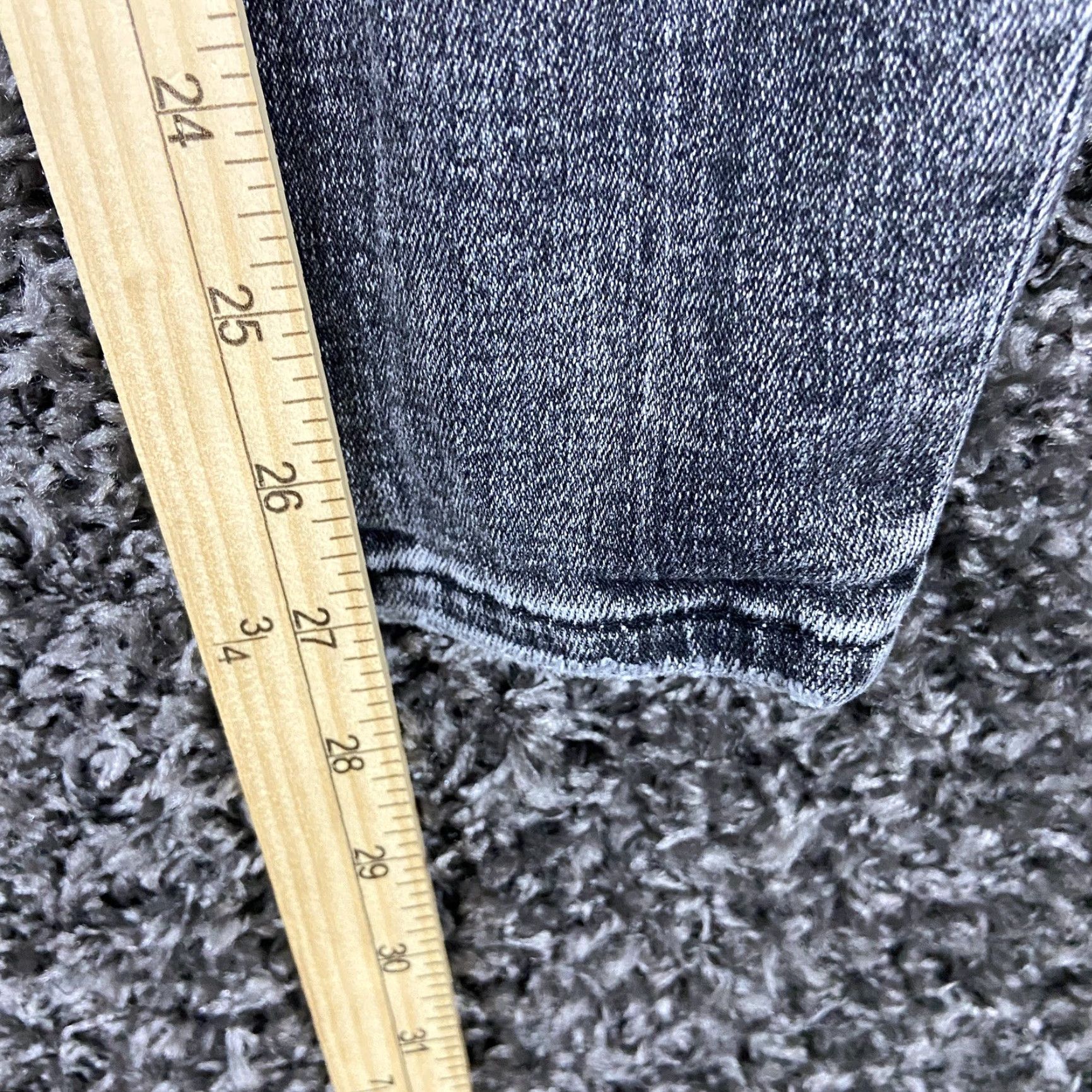 Zara Zara Jeans Skinny Women’s 29 Gray Black 29? Size 29" - 7 Thumbnail
