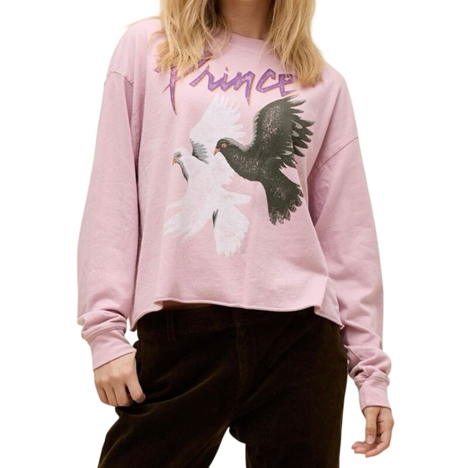 Daydreamer DAYDREAMER Prince and the Revolution Crop Long Sleeve Size M Size M / US 6-8 / IT 42-44 - 3 Thumbnail