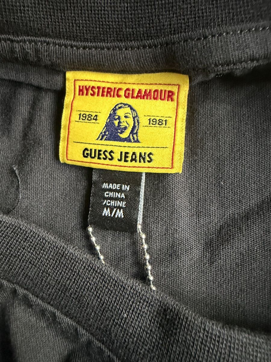 Hysteric Glamour MEDIUM HYSTERIC GLAMOUR x GUESS JEANS PRINTED HEART TEE Size US M / EU 48-50 / 2 - 3 Thumbnail