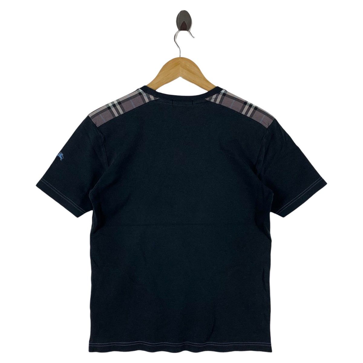 Burberry Burberry Black Label Nova Check Shoulder Tee Size XS / US 0-2 / IT 36-38 - 4 Thumbnail