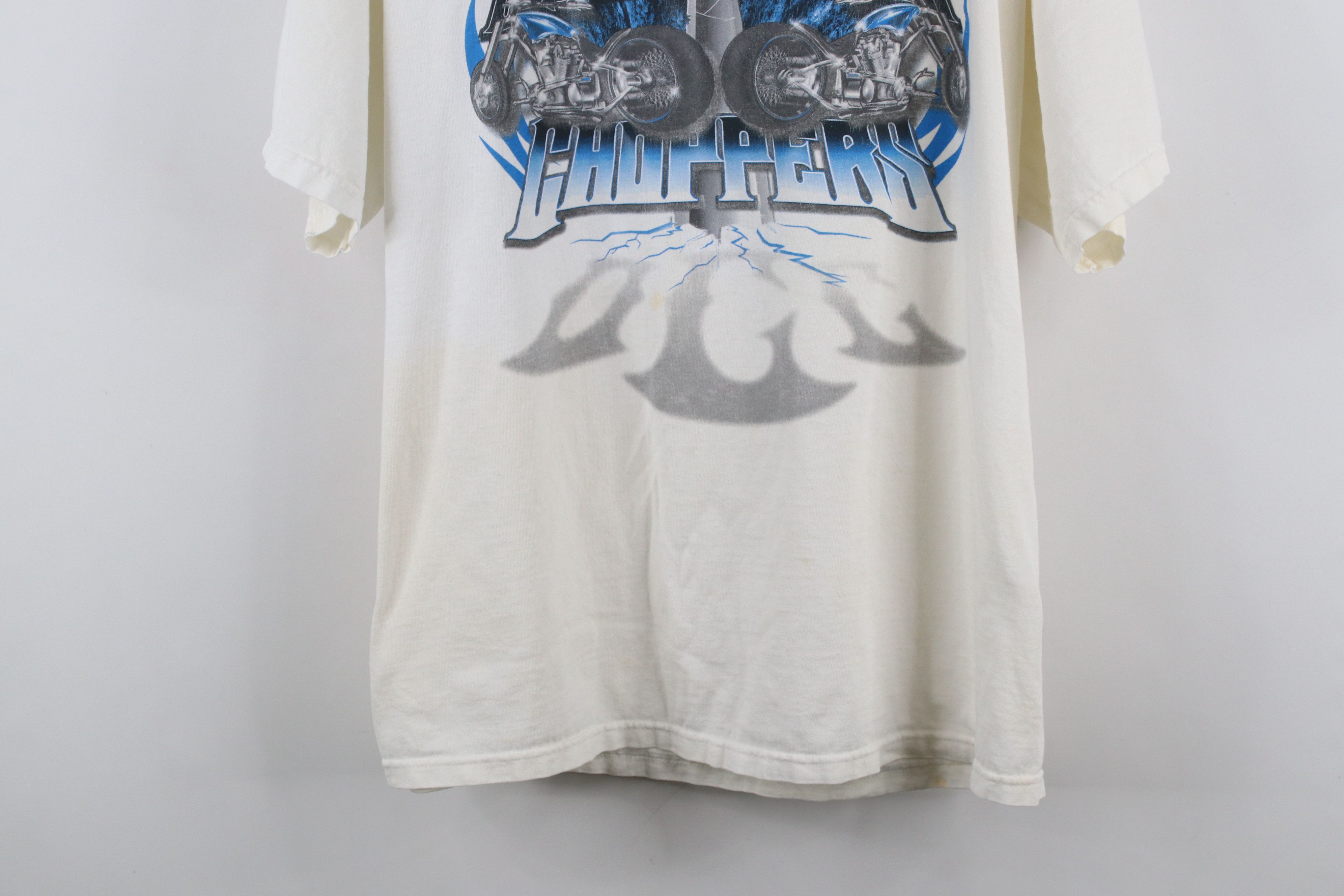 Vintage Vintage Y2K Orange County Choppers Tribal T-Shirt White Size US XL / EU 56 / 4 - 3 Thumbnail