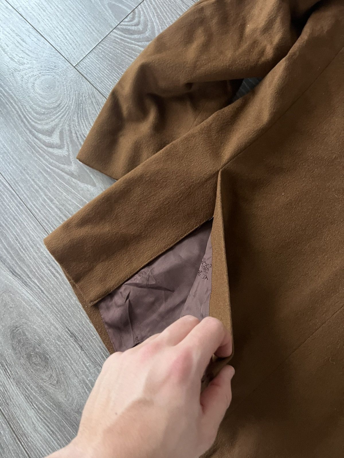 Burberry Very Rare Burberry Luxury Cashmere & Wool Exclusive Blazer Size 44R - 20 Thumbnail