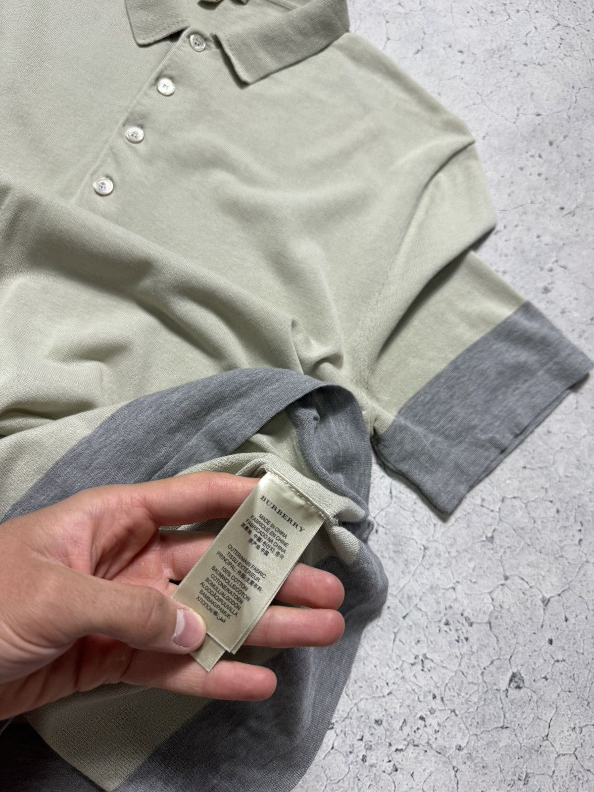 Burberry Burberry Brit Luxury Polo Shirt Vintage Size US M / EU 48-50 / 2 - 9 Thumbnail