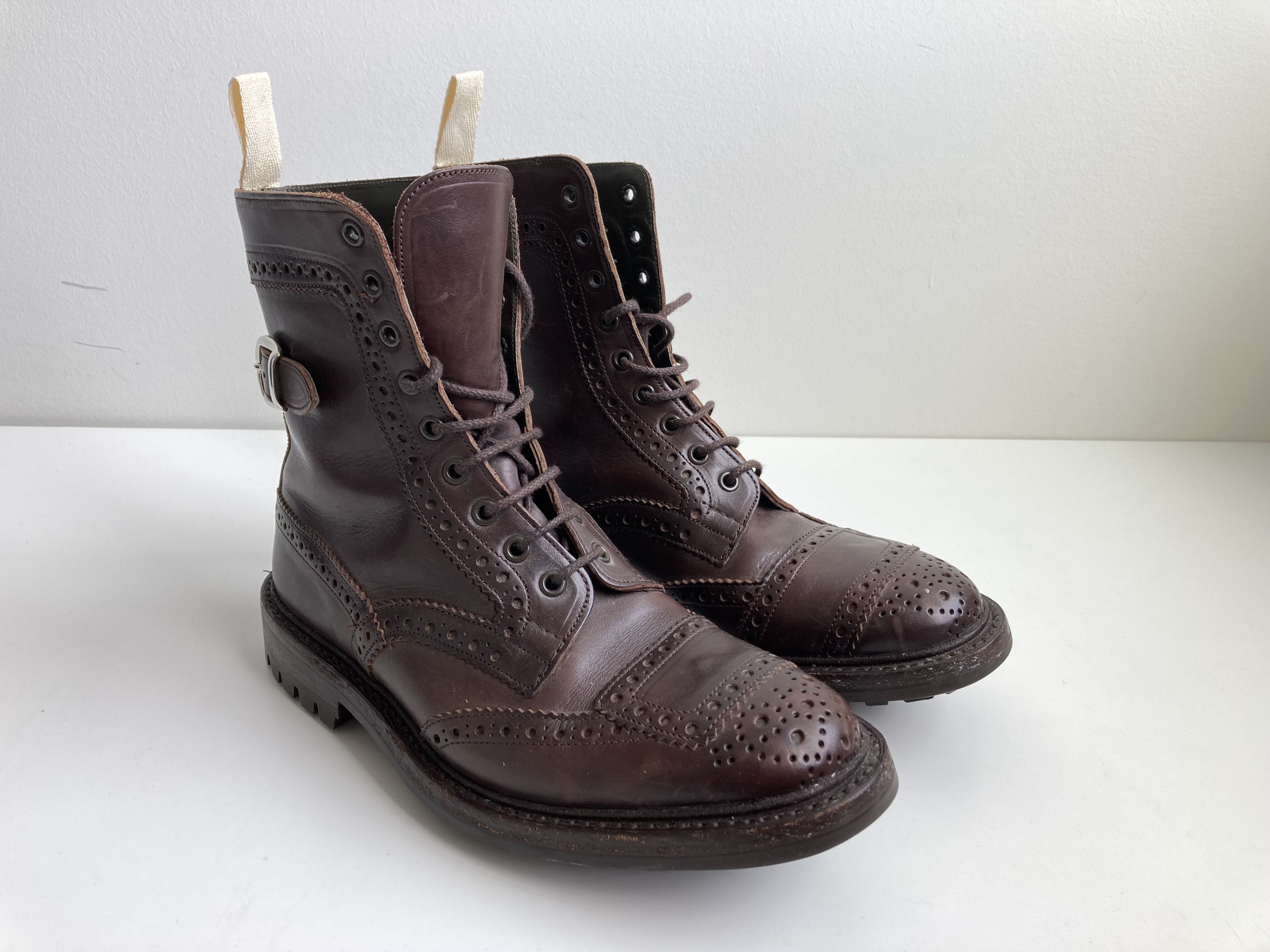 Tricker's Tricker's Brogue Commando Boots Size US 9.5 / EU 42-43 - 2 Thumbnail