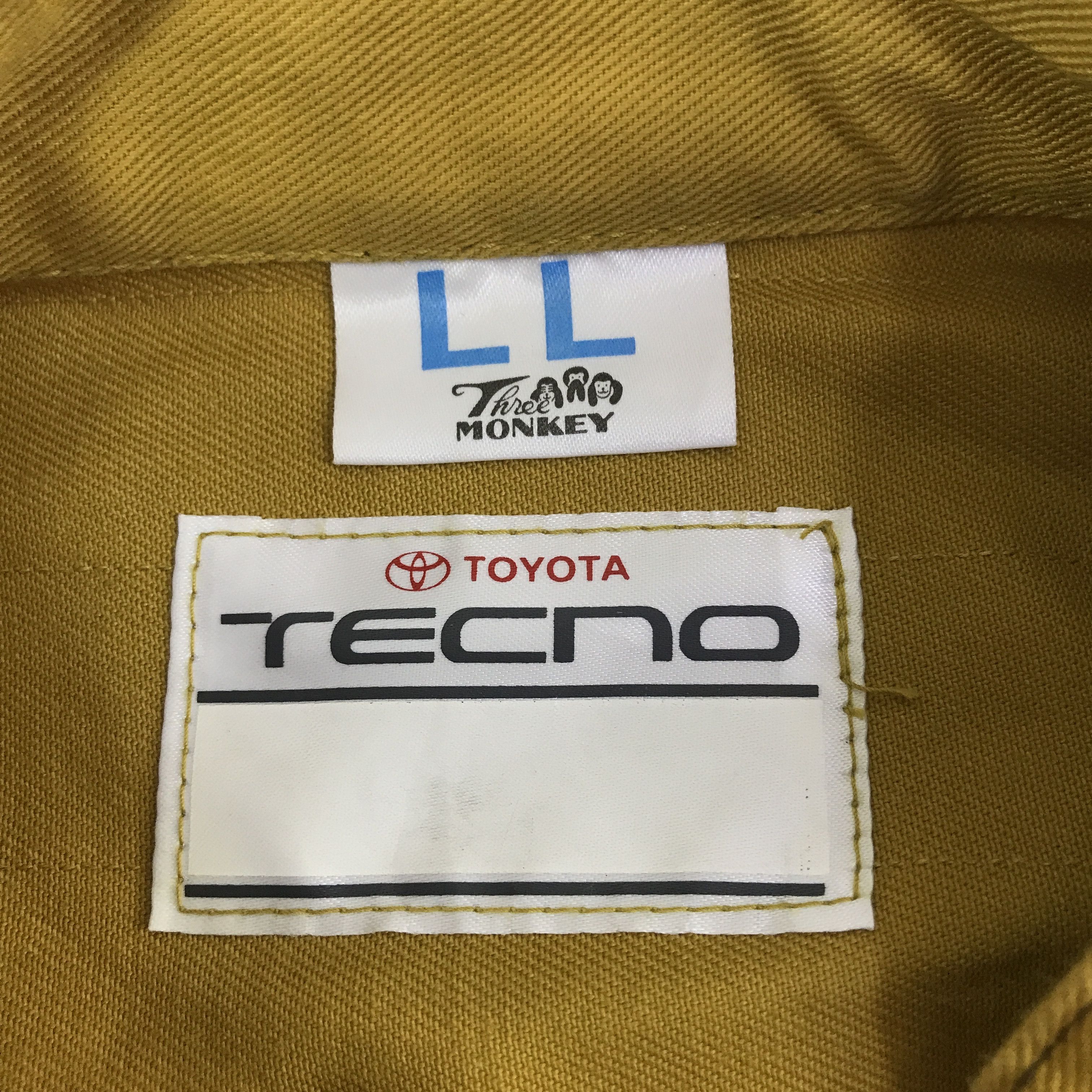 Japanese Brand Vintage Toyota Techno work Coverall Jacket K109B7 Size US L / EU 52-54 / 3 - 17 Thumbnail