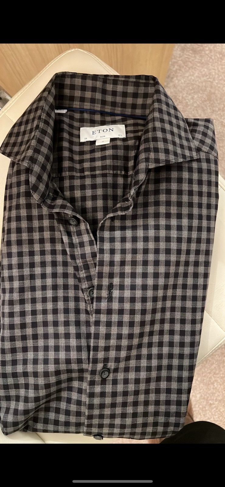 Eton Plaid eton work shirt Size US S / EU 44-46 / 1 - 1 Thumbnail