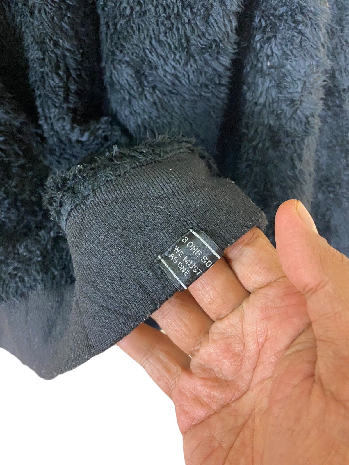 Japanese Brand Japanese Brand B One Soul Simons Riot Inspired Sherpa Hoodie Size US L / EU 52-54 / 3 - 10 Thumbnail