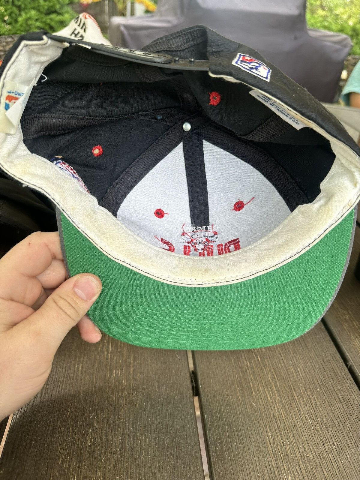 NBA Chicago Bulls vintage 1991 SnapBack Size ONE SIZE - 6 Thumbnail