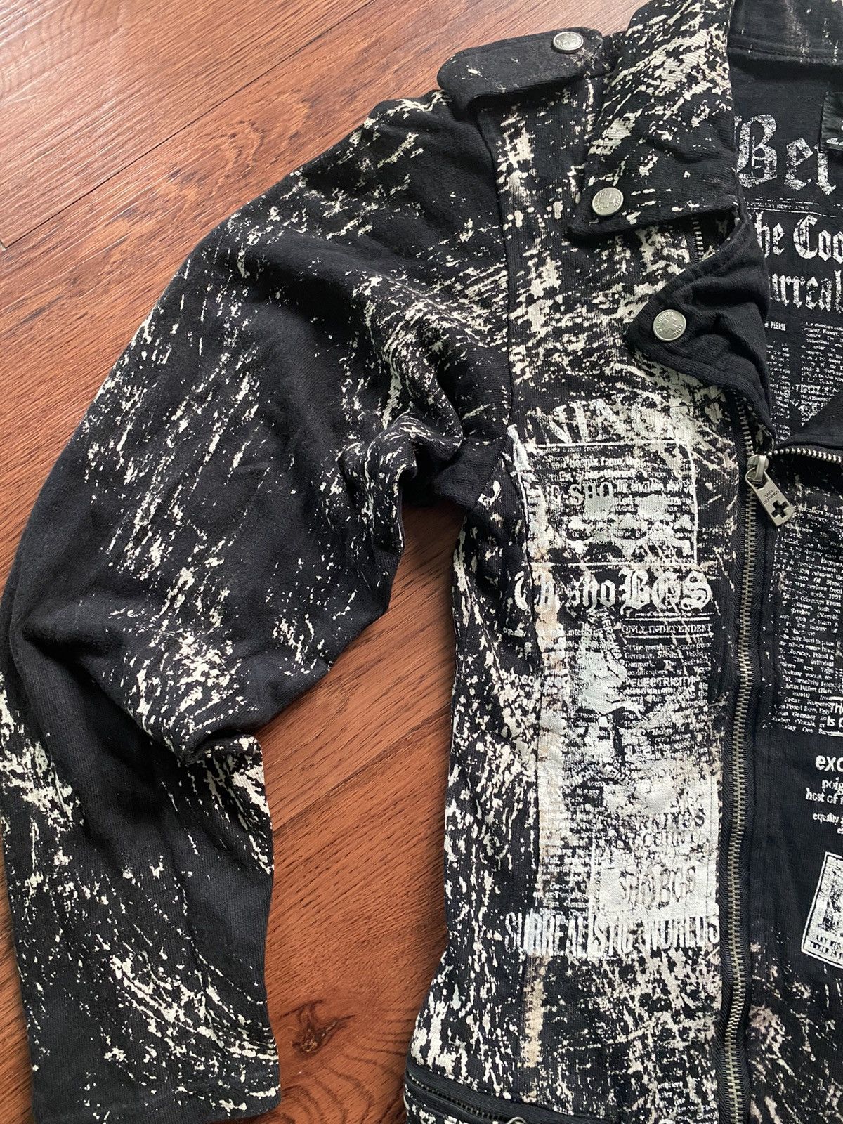 Who Decides War Berning Sho Painted Rider Jacket Size US M / EU 48-50 / 2 - 5 Thumbnail