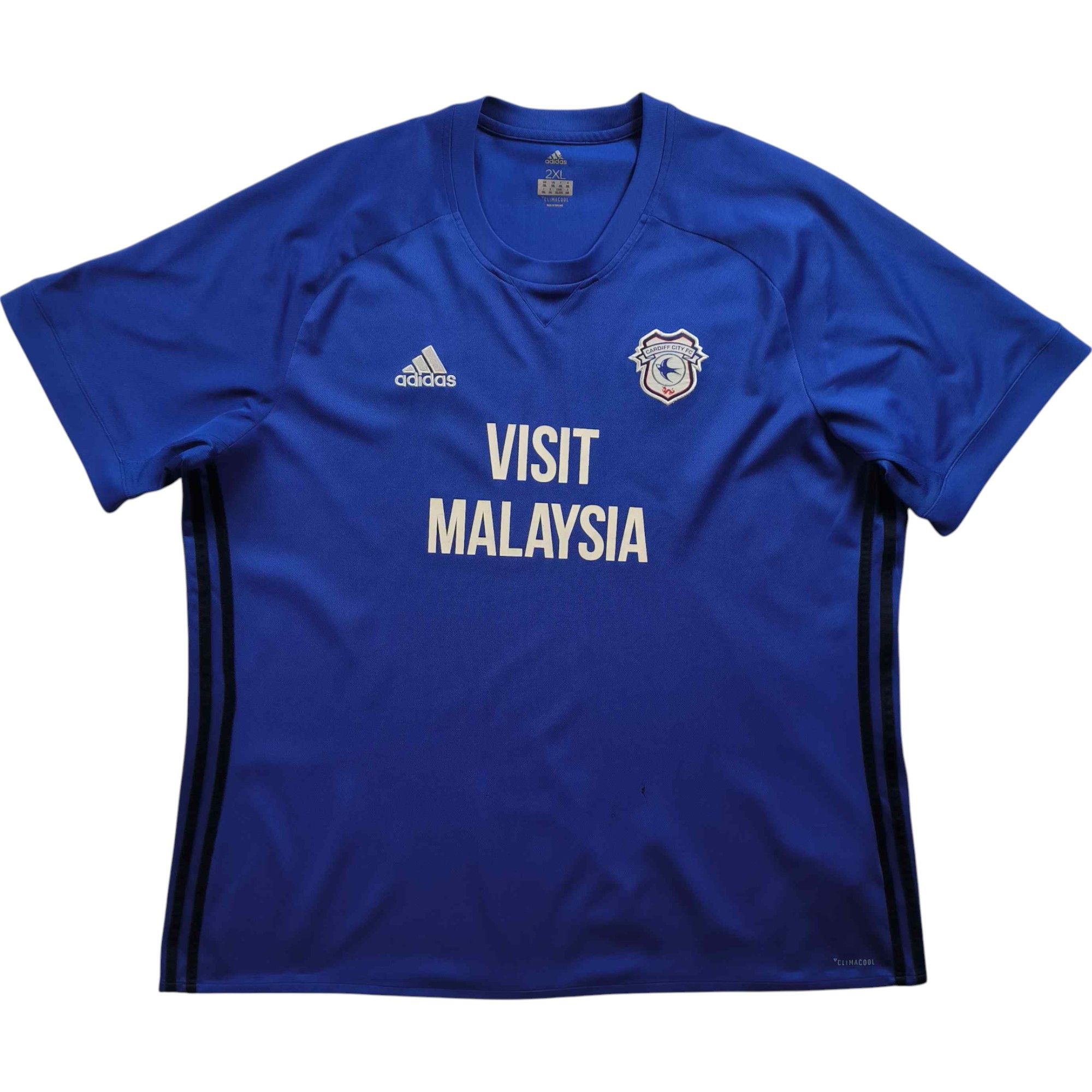 Adidas Cardiff City 2017-18 Adidas home football jersey size XXL Size US XXL / EU 58 / 5 - 1 Thumbnail