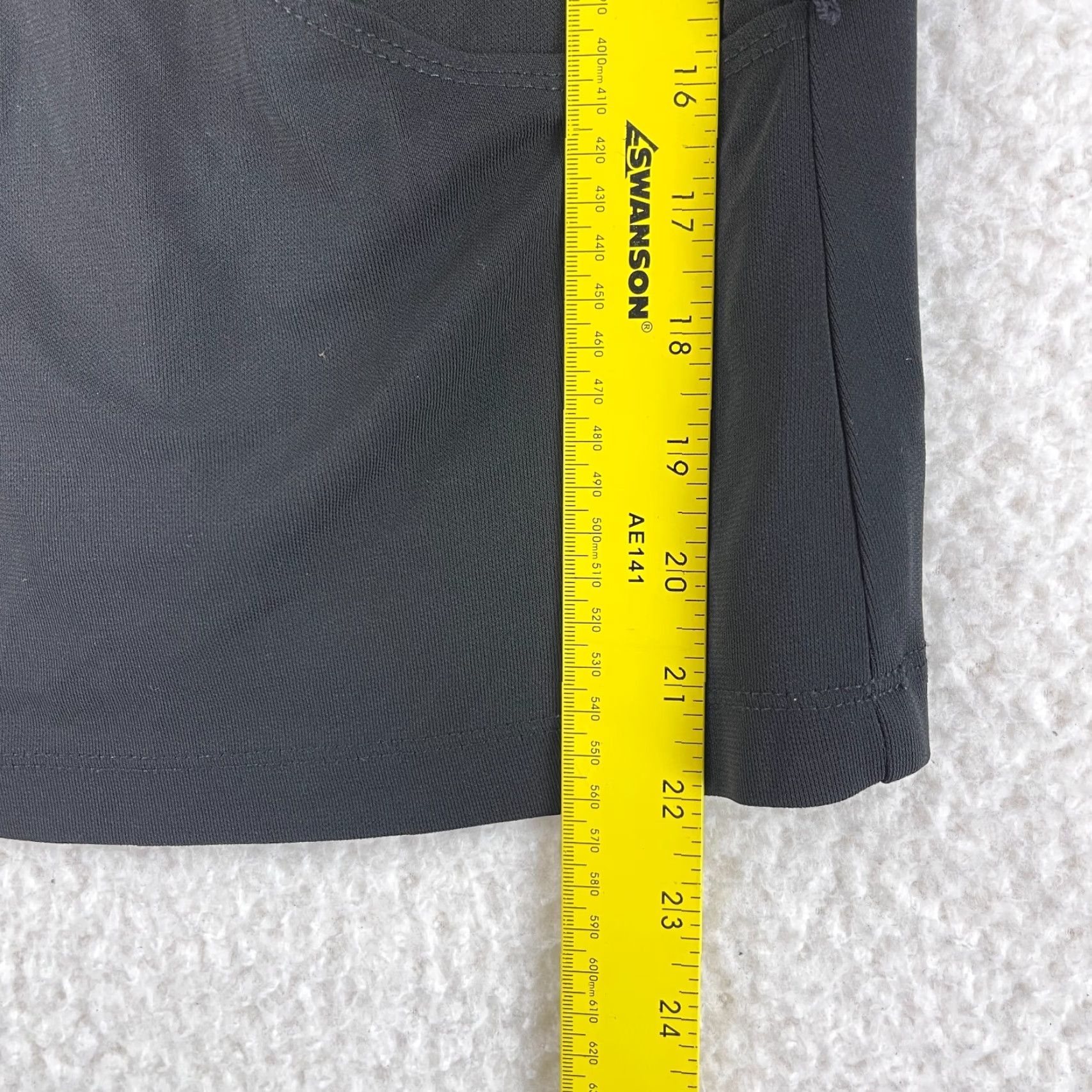 Vintage Citrine Womens Shirt Wrap Front Long Sleeve Solid Black Size 12 Casual Stretch Size XL / US 12-14 / IT 48-50 - 7 Thumbnail