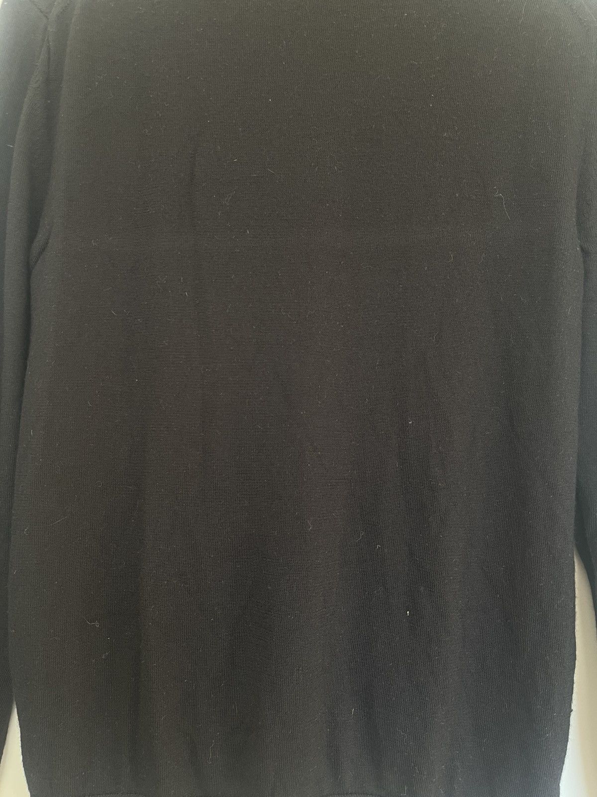 Cos Black 100% wool jumper / pullover Size US S / EU 44-46 / 1 - 8 Thumbnail