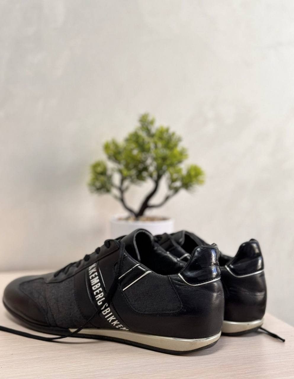Dirk Bikkembergs × Vintage Dirk Bikkembergs Casual Leather Low Top Sneakers Size US 7 / EU 40 - 6 Thumbnail