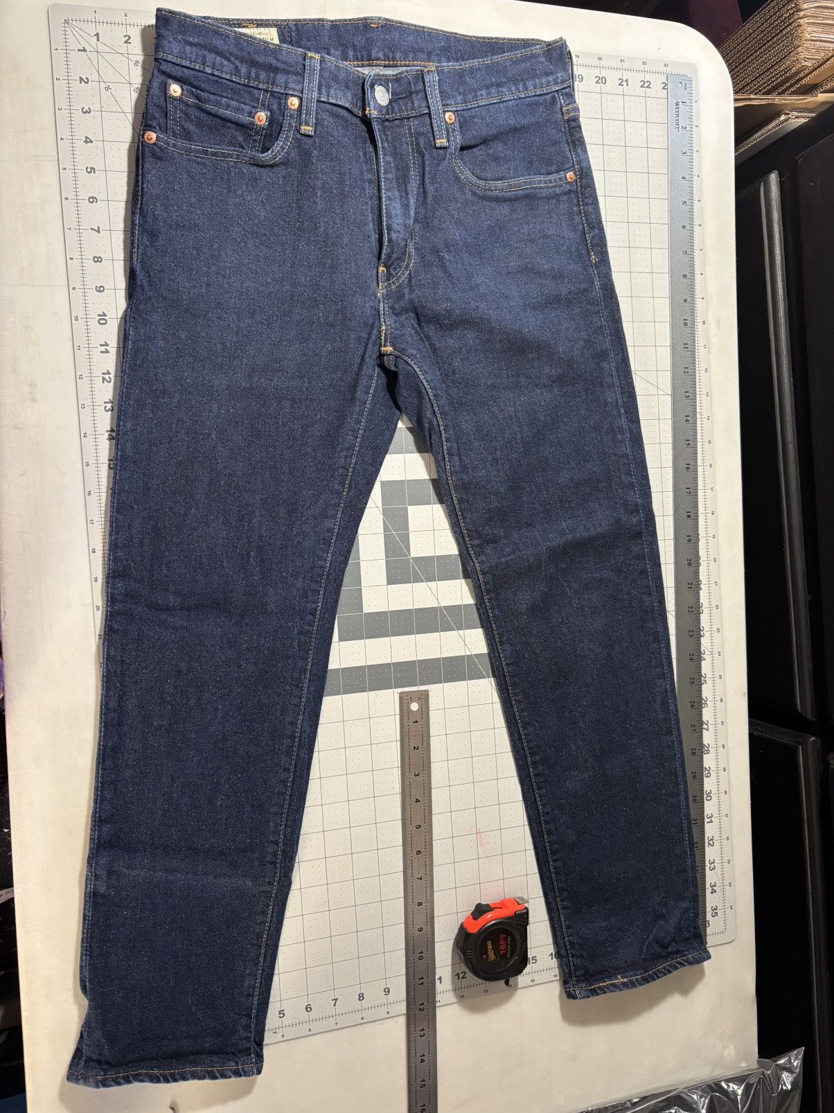 Levi's 502 Regular dk blue Size US 31 - 1 Thumbnail