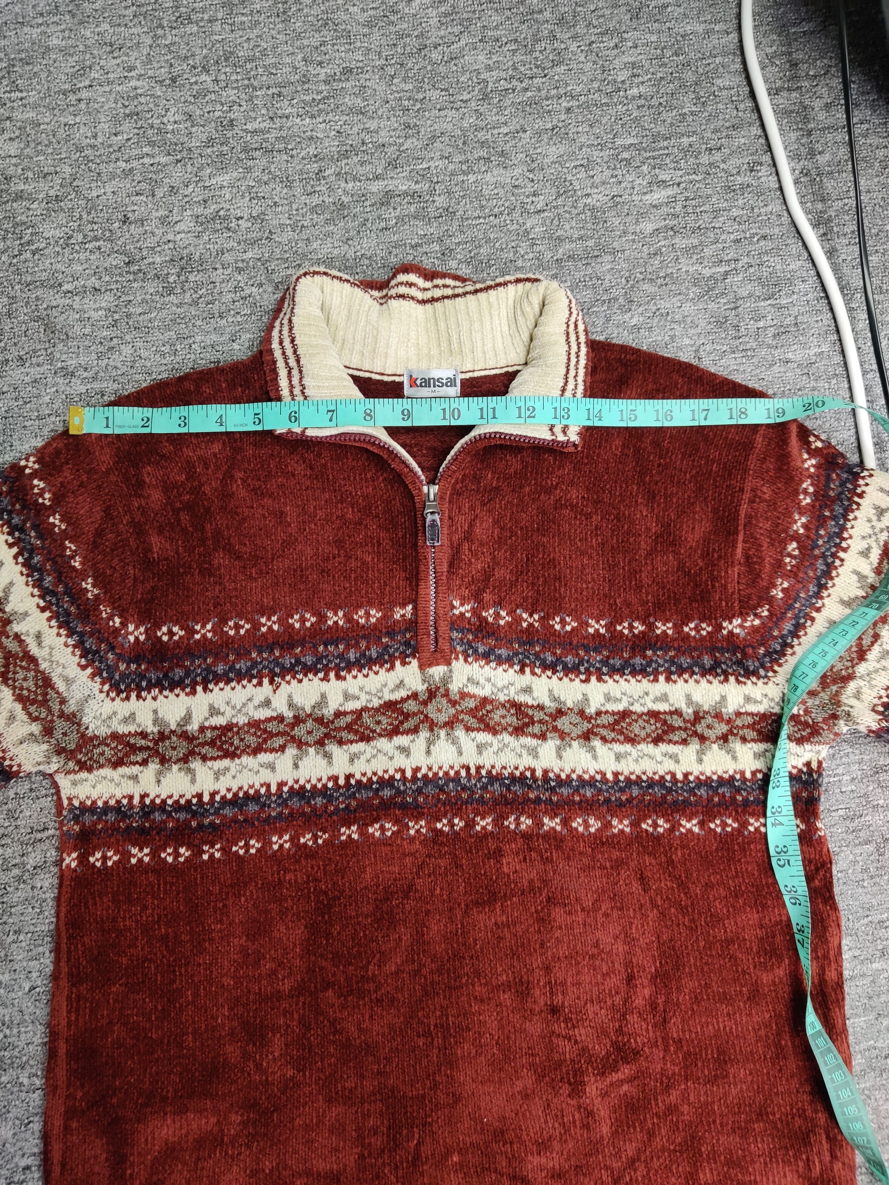 Kansai Yamamoto Vintage 90's Kansai Yamamoto Sweater Knitwear Size US M / EU 48-50 / 2 - 15 Thumbnail