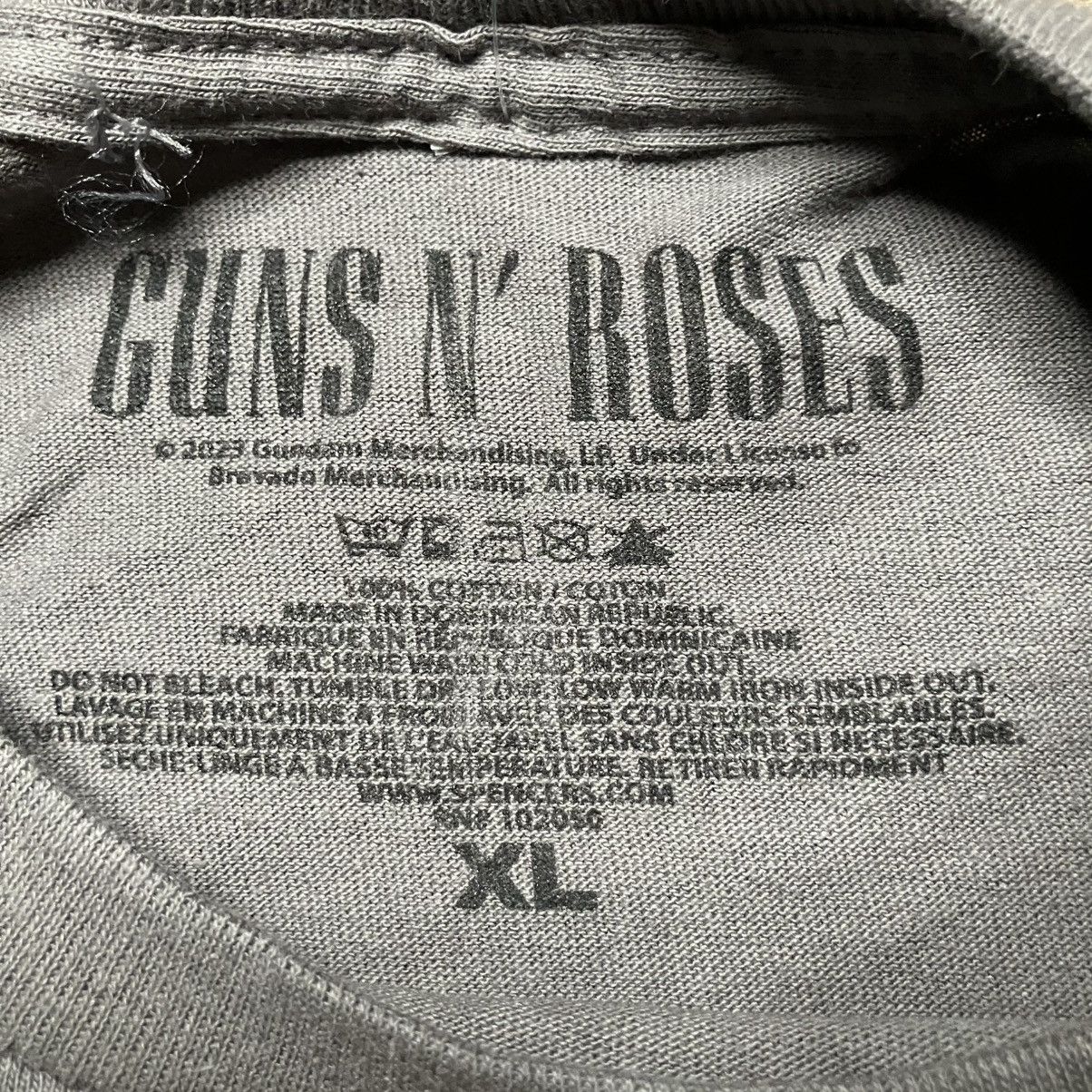 Band Tees × Guns N' Roses Spencer's Guns N' Roses Classic Rock Band T Shirt NWT Gray Size US XL / EU 56 / 4 - 5 Thumbnail