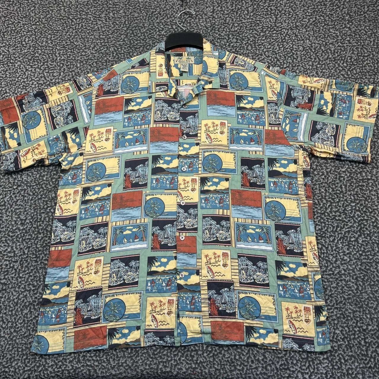 Other Kona Kai Trading Co. Shirt Hawaiian Button Up Collared 2XL Size US XXL / EU 58 / 5 - 1 Thumbnail