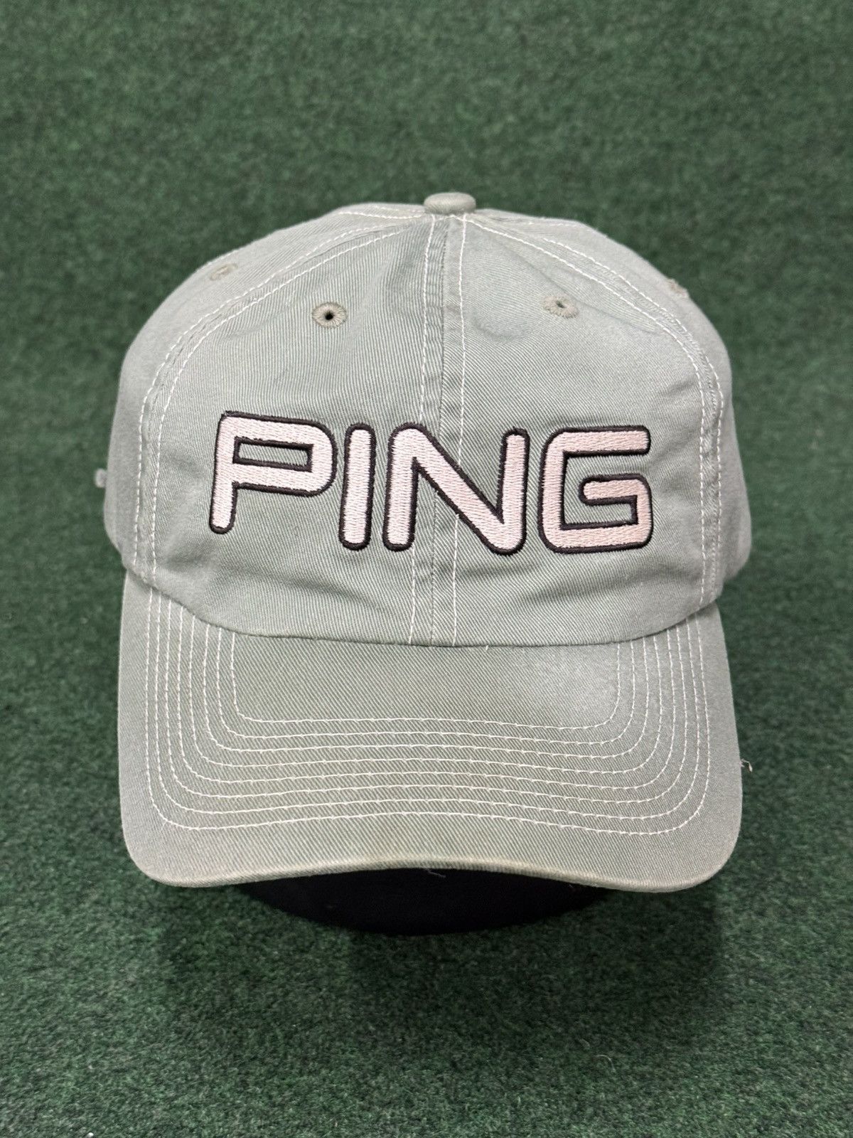 PING Ping Spellout Mr Ping Strapback Hat Size ONE SIZE - 1 Thumbnail