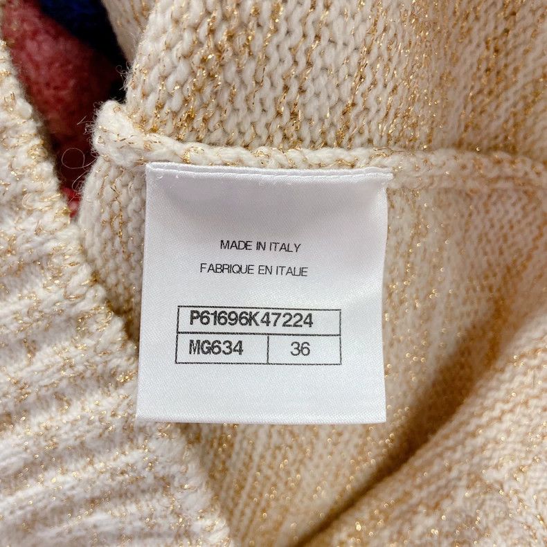 Chanel Chanel Irregular drawing design knitted sweater Size XS / US 0-2 / IT 36-38 - 7 Thumbnail