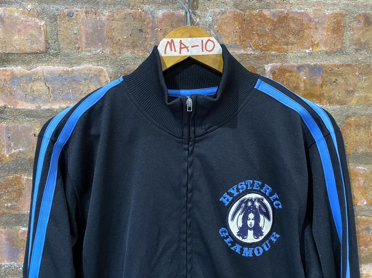 Hysteric Glamour 1990s Embroidered logo track Jacket Size US L / EU 52-54 / 3 - 3 Thumbnail