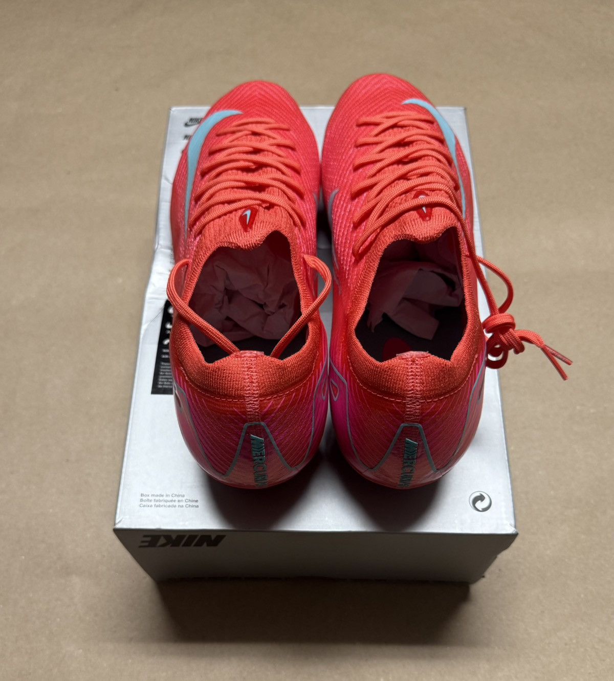 Nike Nike Zoom Mercurial Vapor 16 Elite FG CR7 12 Soccer Cleats! Size US 12 / EU 45 - 4 Thumbnail