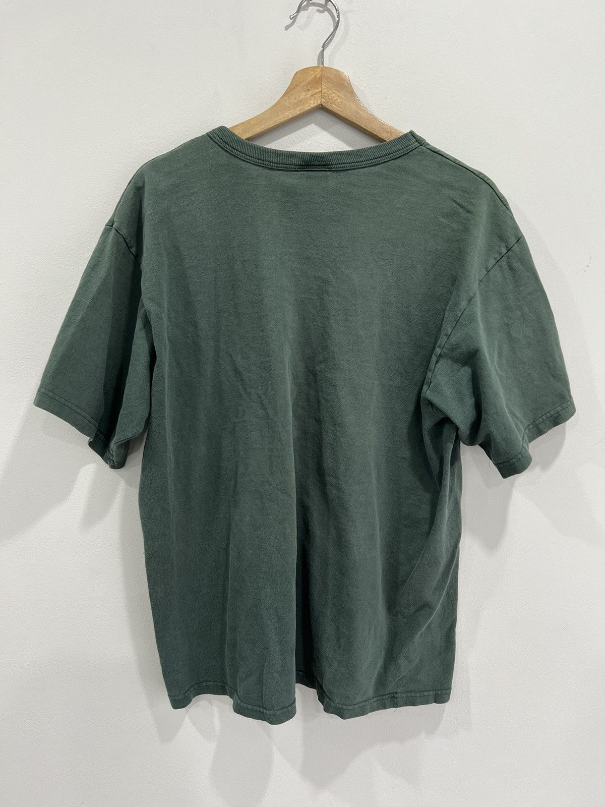Champion Vintage Champion Forest Green Tee Shirt faded Size US L / EU 52-54 / 3 - 2 Thumbnail
