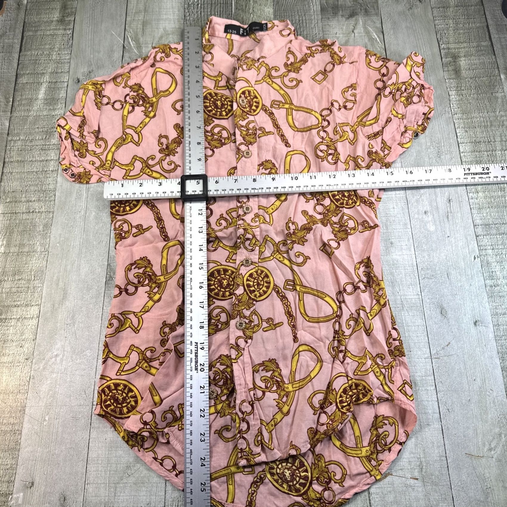 Vintage Women’s Button-Up Shirt Size Small Pink Unbranded Shirt Women XS- Adult Small? Size S / US 4 / IT 40 - 3 Thumbnail