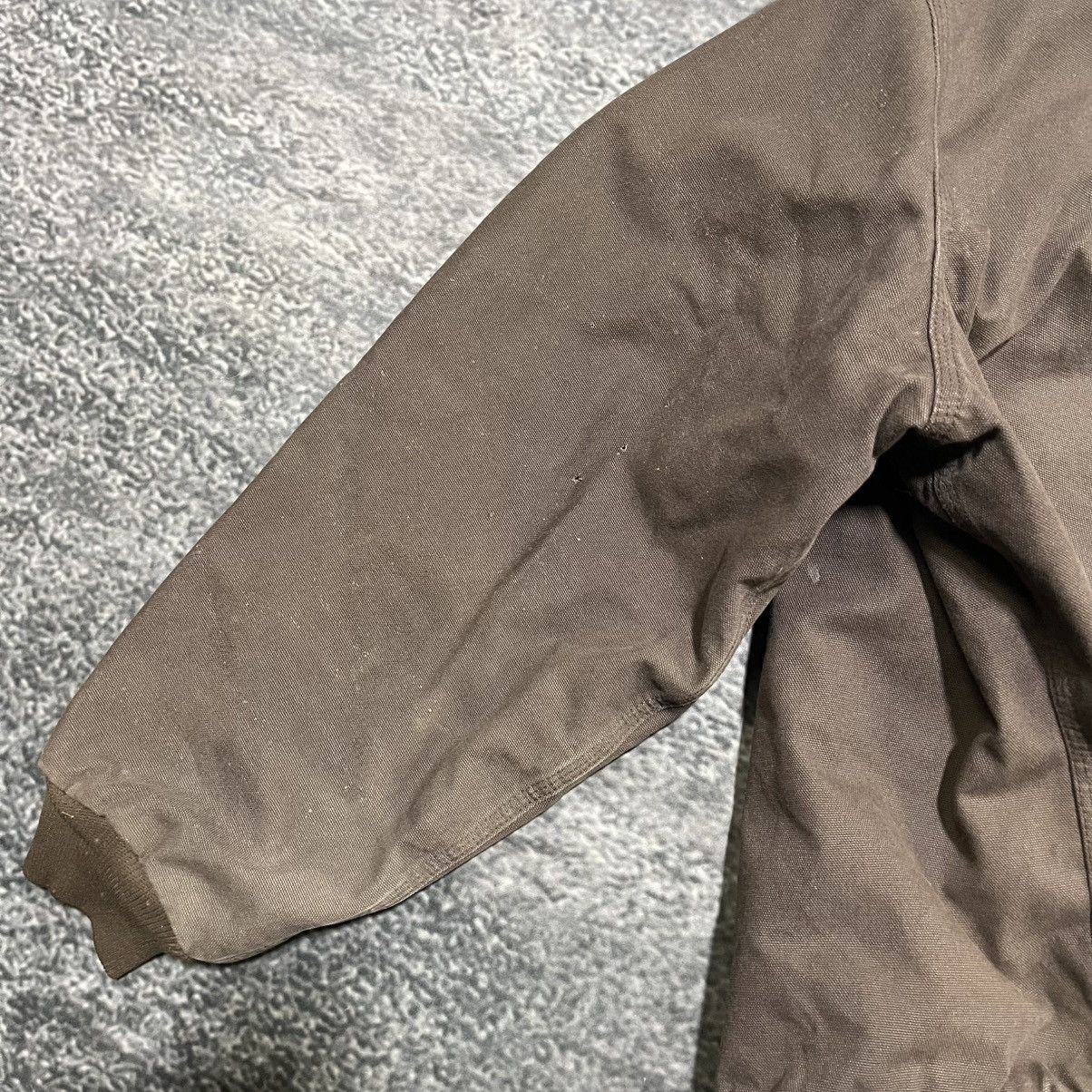 Carhartt VINTAGE CARHARTT BROWN CANVAS WORKWEAR HOODED JACKET SZ XXL Size US XXL / EU 58 / 5 - 7 Thumbnail